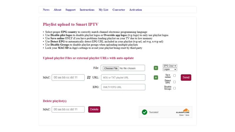 Ajouter et gérer des listes de chaînes sur smart iptv