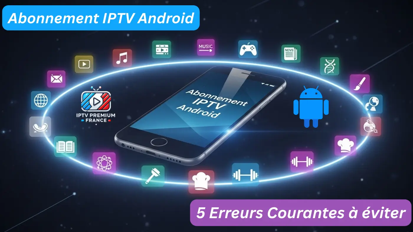Abonnement IPTV Android